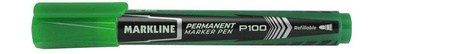 Marker permanentny LINC Markline MP100GRE zielony okrągła