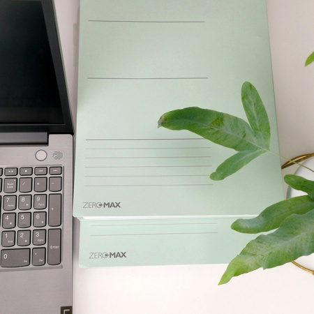 SEGREGATOR A4 ZERO MAX BASIC (TECZKA SKOROSZYTOWA) ZIELONY PASTEL