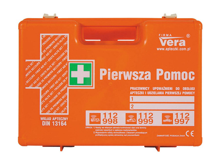 APTECZKA PRZEMYSŁOWA VERA TOP 10 DIN 13164 WALIZKA Z ABS 