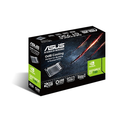 ASUS KARTA GRAFICZNA GEFORCE GT730 2GB DDR5 PCI 2.0 64BIT DVI-D/HDMI/HDCP