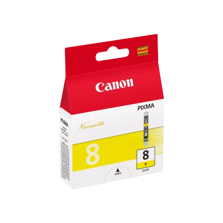 TUSZ ORYGINALNY CANON CLI8Y 0623B001 YELLOW 420 STRON