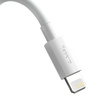 Kabel BASEUS Simple Wisdom USB-A-Lightning 1.5m 2szt. (biały)