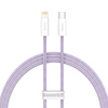 Kabel USB-C do Lightning Baseus Dynamic Series, 20W, 1m (fioletowy)