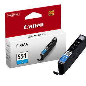 TUSZ ORYGINALNY CANON CLI551C 6509B001 CYAN 7 ML
