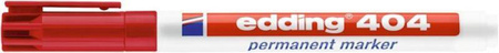 MARKER PERMANENTNY EDDING 404 CZERWONY 0.75 MM