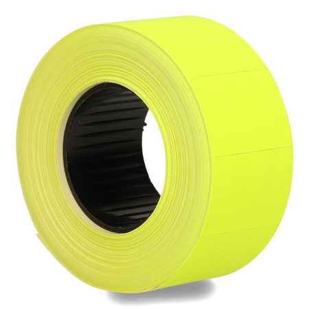 ETYKIETY SAMOPRZYLEPNE 23X16MM DO METKOWNIC EMERSON ŻÓŁTE 5 ROLEK*600SZT