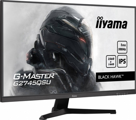 IIYAMA MONITOR 27 CALI G-MASTER G2745QSU-B1 IPS,FHD,100HZ,1MS,2XUSB,2X2W,FREESYNC