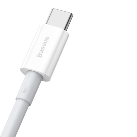 KABEL USB DO USB-C BASEUS SUPERIOR SERIES, 66W, 2M (BIAŁY)