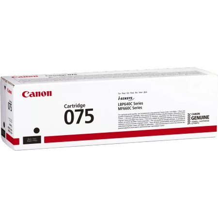 CANON ORYGINALNY TONER 075 BK, 6365C002, BLACK, 1400S