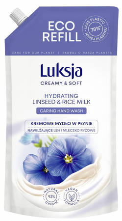 MYDŁO W PŁYNIE ZAPAS LUKSJA LEN 900ML