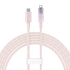 KABEL SZYBKO ŁADUJĄCY BASEUS USB-C DO LIGHTNING EXPLORER SERIES 20W (RÓŻOWY)