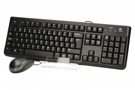 ZESTAW KLAWIATURA+MYSZ PRZEWODOWY MK120 LOGITECH 920-002563