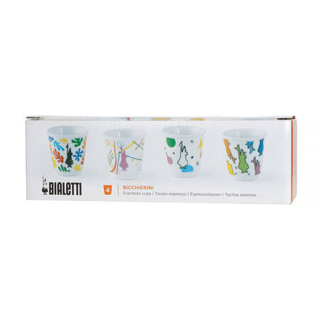 BIALETTI - ZESTAW FILIŻANEK DO ESPRESSO ARTE