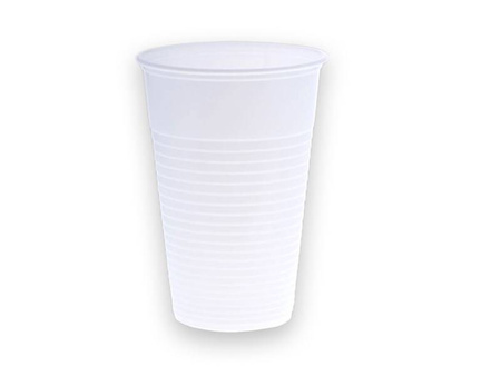 KUBEK JEDNORAZOWY ARTPLAST BIAŁY PLASTIK 200+20ML 100SZT