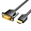 Kabel VENTION ABFBJ HDMI-DVI-D 5m (czarny)