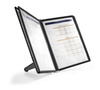 SYSTEM PREZENTACYJNY Z 5 PANELAMI A4 DURABLE SHERPA SOHO TABLE 554001 CZARNY