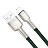 Kabel BASEUS Cafule USB-A-Lightning 1m (zielony)