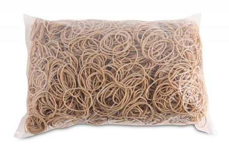 GUMKI RECEPTURKI OFFICE PRODUCTS 40MM 1,5X1,5MM 60% NATURALNE 1KG