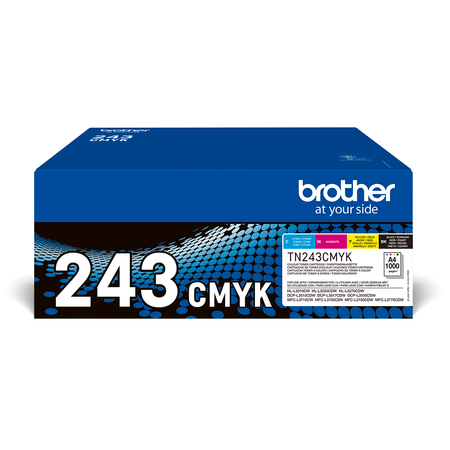 TONER ORYGINALNY BROTHER TN243CMYK CMYK 1000 STRON