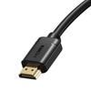 KABEL HDMI 2.0 BASEUS HIGH DEFINITION SERIES, 4K 60HZ, 0.75M (CZARNY)