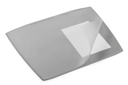 PODKŁAD 650X520MM Z PRZEZROCZYSTĄ NAKŁADKĄ DURABLE ARTWORK 720110 SZARY