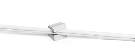 KLIPS NA KABEL SAMOPRZYLEPNY DURABLE CAVOLINE CLIP PRO 504310 SZARY 4 SZTUKI