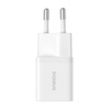ŁADOWARKA BASEUS GAN5 MINI 1C, 25W (BIAŁY)