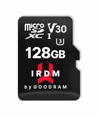 GOODRAM KARTA MICROSD IRDM 128GB UHSI U3 ADAPTER