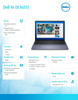 DELL LAPTOP DELL 16 DC16251 W11P C5 120U/16GB/512GB/16.0 FHD+/INT/FGRPR/WLAN + BT/BACKLIT KB/4 CELL/3YPS MIDNIGHT BLUE
