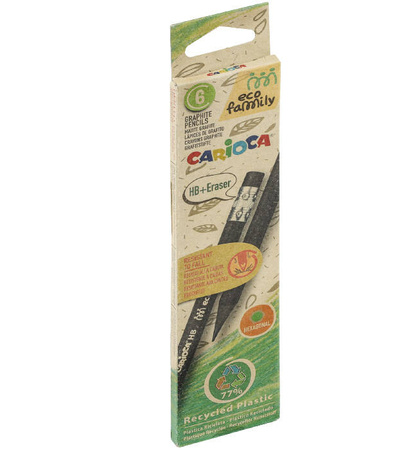 OŁÓWEK CARIOCA 43091 160-2314 HB 6SZT