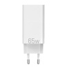 ŁADOWARKA SIECIOWA GAN 2XUSB-C+ USB-A VENTION FAAW0-EU 2.4A PD 65W/30W/30W BIAŁA