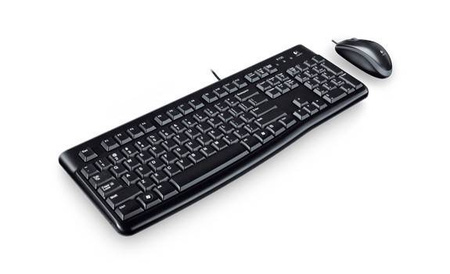 ZESTAW KLAWIATURA+MYSZ PRZEWODOWY MK120 LOGITECH 920-002563
