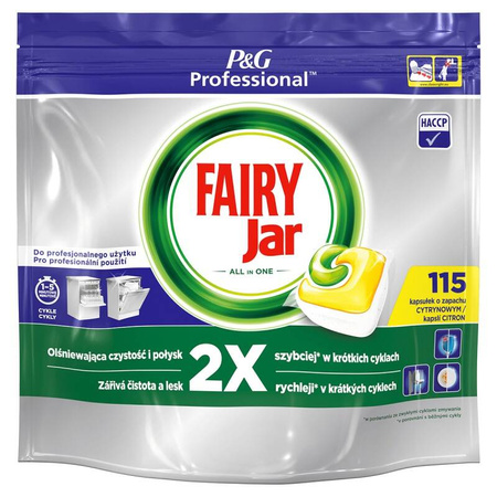 TABLETKI DO ZMYWARKI PROFESJONALNE FAIRY ALL-IN-ONE 115SZT