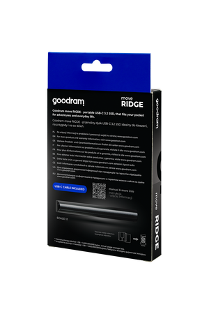 GOODRAM Dysk zewnętrzny SSD Move Ridge 2TB 2000/2000MB/s