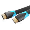 PŁASKI KABEL HDMI VENTION VAA-B02-L500 5M 4K 60HZ (CZARNY)