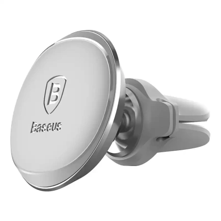 MAGNETYCZNY UCHWYT SAMOCHODOWY DO KRATKI BASEUS MAGNETIC AIR VENT (SREBRNY)