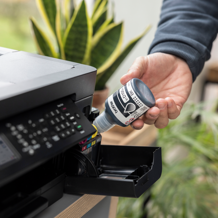 BROTHER ORYGINALNY INK / TUSZ BTD100BK, BLACK, 7500S, 108ML