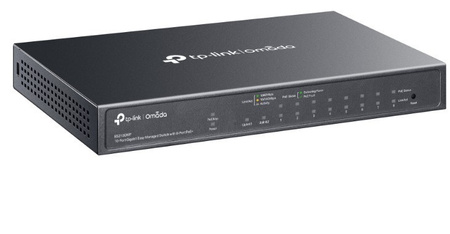 TP-LINK PRZEŁĄCZNIK ES210GMP OMADA 10-PORT GIGABIT EASY MANAGED SWITCH WITH 8-PORT POE+