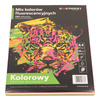 PAPIER KSERO KOLOR A4 EMERSON MIX FLUORESCENCYJNY 80G 4*25 ARK