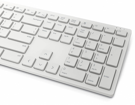 DELL ZESTAW BEZPRZEWODOWY KLAWIATURA + MYSZ KM5221W BIAŁY