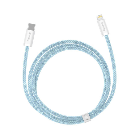 KABEL USB-C DO LIGHTNING BASEUS DYNAMIC SERIES, 20W, 1M (NIEBIESKI)