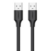 Kabel USB 2.0 A-A UGREEN US102 0.25m (czarny)