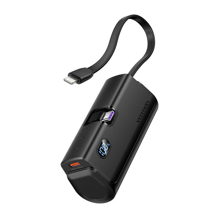 POWERBANK VENTION WYŚWIETLACZ LED 4800MAH 22.5W FHQB0 (CZARNY)