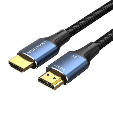 KABEL HDMI 2.1 VENTION ALGLH , 2M, 8K 60HZ/ 4K 120HZ (NIEBIESKI)