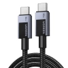 KABEL USB-C DO USB-C UGREEN L524, 60W, PD, 3M (SZARY)