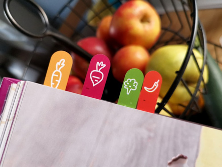 ZAKŁADKI INDEKSUJĄCE FOLIOWE 12X45MM SMART PET FRESH WEGE 5X25SZT