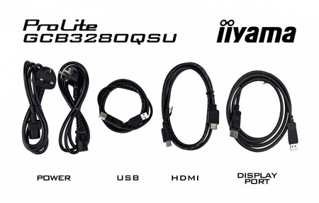 IIYAMA MONITOR 32 CALE GCB3280QSU-B2,VA,QHD,180HZ,1500R,0.2MS,4XUSB,350CD