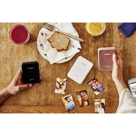 CANON ZINK PHOTO PAPER, ZINK, FOTO PAPIER, BEZ MARGINESU TYP POŁYSK, ZERO INK TYP 3215C002, BIAŁY, 5X7,6CM, 2X3", 50 SZT., TERMO,C