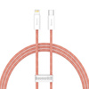 Kabel USB-C do Lightning Baseus Dynamic Series, 20W, 1m (pomarańczowy)