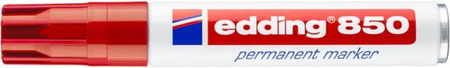 MARKER PERMANENTNY EDDING 850 CZERWONY 5-15 MM